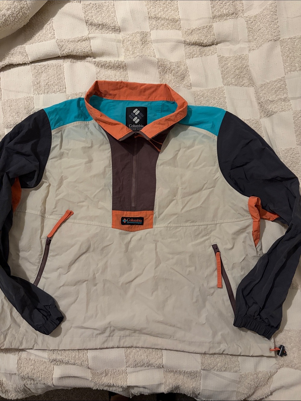 Columbia Riptide Retro Anorak Windbreaker